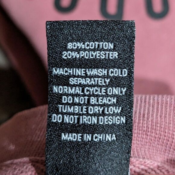 NWT Uscape Apparel Santa Clara Broncos Pigment Dyed Fleece CrewNeck Sweatshirt M - Picture 6 of 6